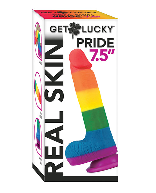 Get Lucky 7.5' Real Skin Series Pride - Rainbow