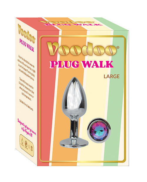 Voodoo Walk Large Metal Plug - Silver
