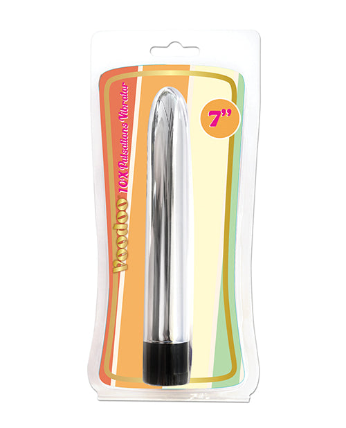 Voodoo 9' Multi Speed Vibrator - Silver