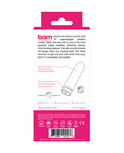 VeDO Bam Rechargeable Bullet - Foxy Pink