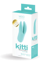 VeDO Kitti Rechargeable Dual Vibe - Tease Me Turquoise
