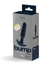 VeDO Bump Rechargeable Anal Vibe - Just Black