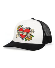 Wood Rocket Fuck Off Trucker Hat - White