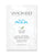 Wicked Sensual Care Simply Aqua Water Based Lubricant - .1 oz