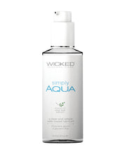 Wicked Sensual Care Simply Aqua Waterbased Lubricant - 2.3 oz