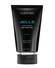 Wicked Sensual Care Jelle Waterbased Anal Lubricant - 4 oz Fragrance Free