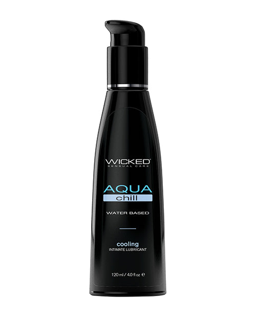 Wicked Sensual Care Aqua Chill Water Based Cooling Lubricant -  4 oz