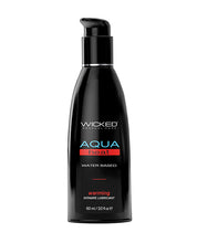 Wicked Sensual Care Aqua Heat Warming Sensation Lubricant - 2 oz