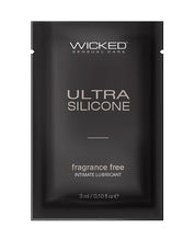 Wicked Sensual Care Ultra Silicone Based Lubricant - .1 oz Fragrance Free