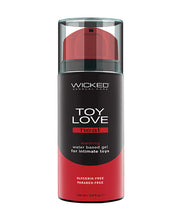 Wicked Sensual Care Toy Love Heat Water Based Warming Lubricant - 3.3 oz