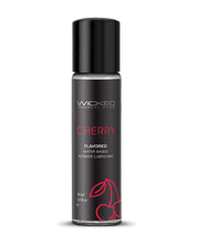 Wicked Sensual Care Aqua Water Based Lubricant - 1 oz Cherry