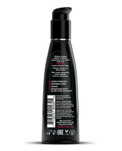 Wicked Sensual Care Aqua Water Based Lubricant - 4 oz Cherry