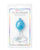 Luxe Prism Medium Plug - Blue