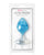 Luxe Prism Large Plug - Blue