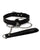 Heat Tease Flower Collar - Black/Pink