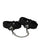 Heat Tease Flower Cuffs - Black/Pink