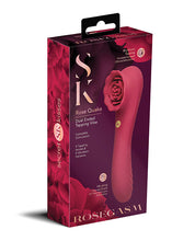 Secret Kisses Rosegasm Rose Quake Dual Ended Tapping Vibe