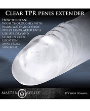 Master Series Grand Mamba XL Style Cock Sheath