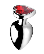 Booty Sparks Red Heart Gem - Large Anal Plug