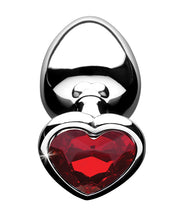 Booty Sparks Red Heart Gem - Large Anal Plug