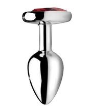 Booty Sparks Red Heart Gem - Small Anal Plug