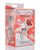 Booty Sparks Red Heart Gem Glass Anal Plug - Medium