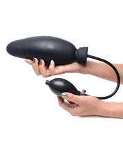 Master Series Dick-Spand Inflatable Silicone Dildo