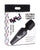 Bang! 10X Vibrating Mini Silicone Wand - Black