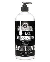Master Series Unscented Jizz Water Based Body Glide - 34 oz