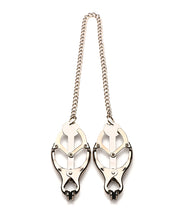 Master Series Primal Spiked Clover Nipple Clamps