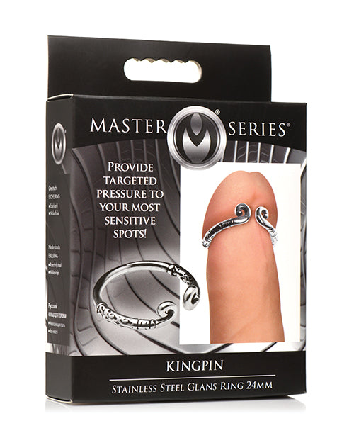 Master Series Kingpin Stainless Steel 24 mm Glans Ring