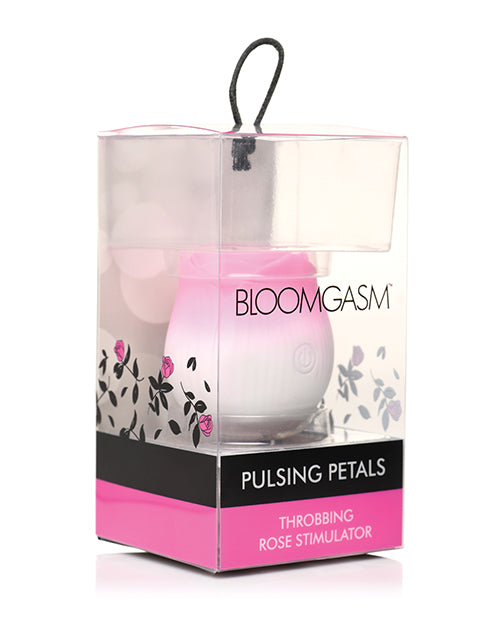 Bloomgasm Pulsing Petals Throbbing Rose Stimulator - Pink
