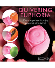 Bloomgasm Pulsing Petals Throbbing Rose Stimulator - Pink
