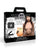 Master Series Dark Grip Vibrating Nipple Clamps - Black