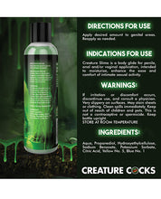 Creature Cocks - Creature Slime Green Slime Water-Based Lubricant 8 oz
