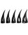 Master Series Talons Sensation Play Rings - 10 pc Set, Black
