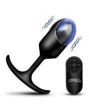 Heavy Hitters - Vibrating Weighted Silicone Anal Plug - Large