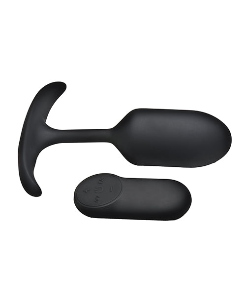 Heavy Hitters - Vibrating Weighted Silicone Anal Plug - Medium