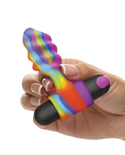 Bang! Vibrating Rainbow Butt Plug