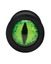 Creature Eye Green Eye Silicone Butt Plug - Medium