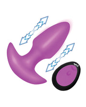 Bang! Thrusting & Vibrating Butt Plug - Black