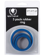 Spartacus Rubber Cock Ring Set