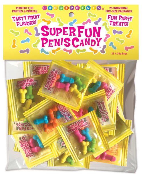 Super Fun Penis Candy - Bag of 25