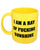 Attitude Mug I am a Ray of Fucking Sunshine - Yellow