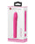 Pretty Love Vic G-Spot Vibrating Dildo - Magenta