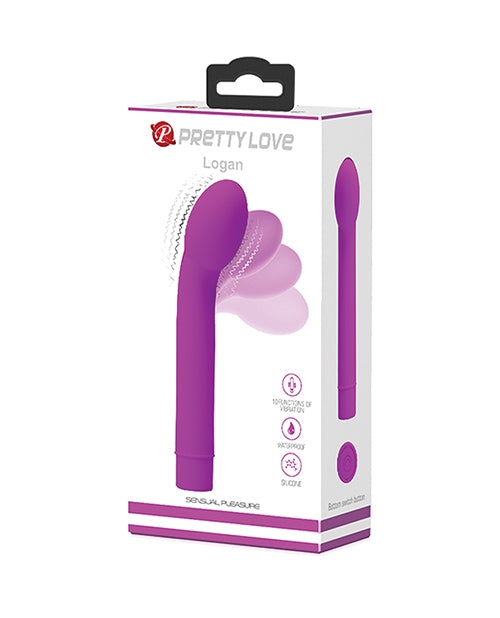 Pretty Love Logan Bendable G-Spot Vibrator - Fuchsia