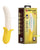 Pretty Love Banana Geek Thrusting Vibrator - Yellow