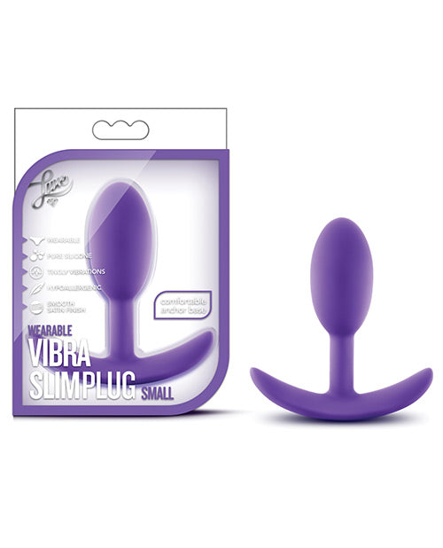 Blush Luxe Wearable Vibra Slim Anal Plug