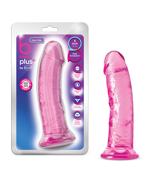 Blush B Yours Plus 8' Roar N Ride Dildo