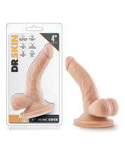 Blush Dr. Skin 4' Mini Cock - Beige